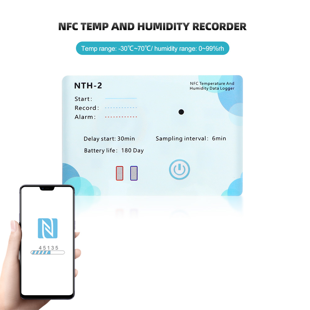 Weather Station Indoor - مسجل الرطوبة الحرارية الداخلية والخارجية ،