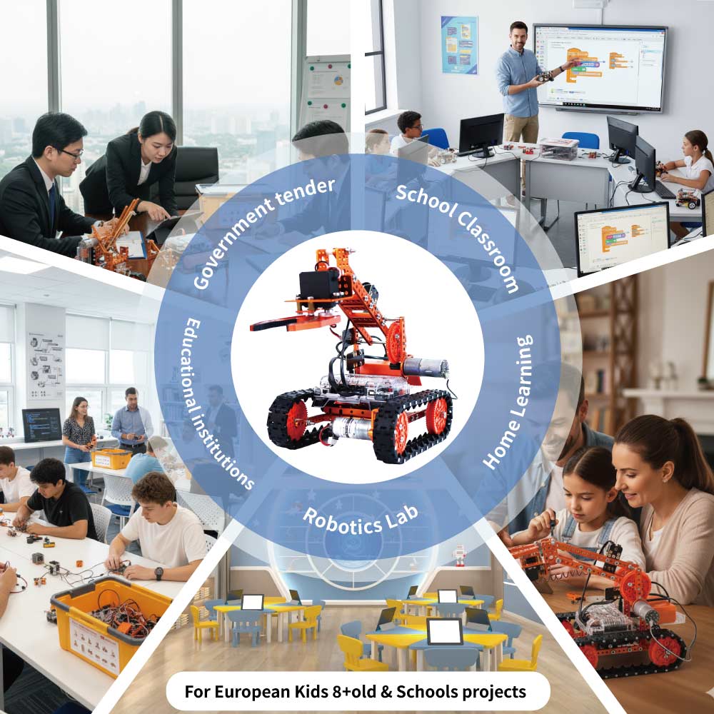 مجموعة روبوتات متقدمة متعددة ا - مراجعة Science Project Robot وسعره