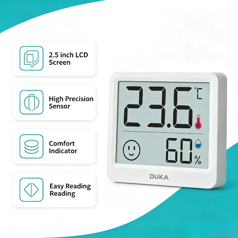 جهاز قياس درجة الحرارة والرطوب - مراجعة Weather Station Indoor وسعره