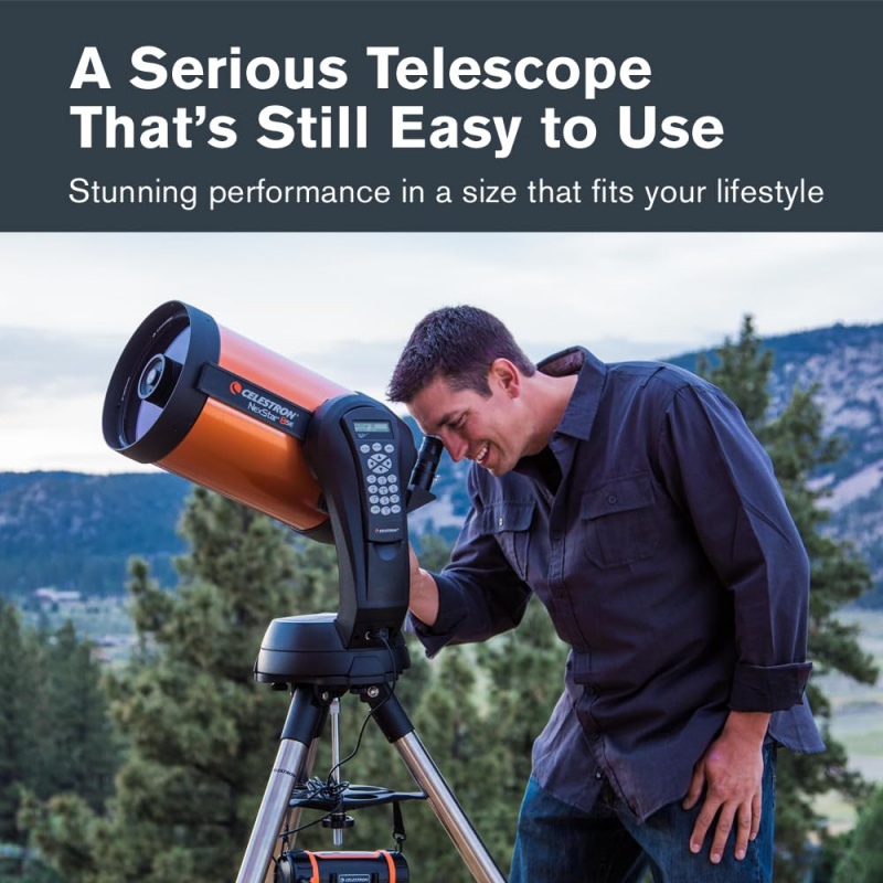 تلسكوب سيليسترون نيكستار 4SE/5 - مراجعة Celestron Telescope Nexstar 8Se وسعره