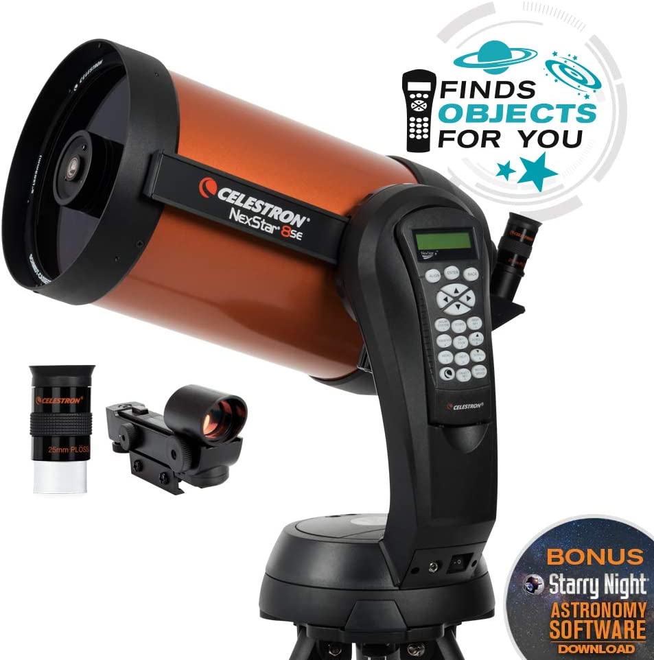 سيليسترون - تلسكوب NexStar 8SE - مراجعة Celestron Telescope Nexstar 8Se وسعره