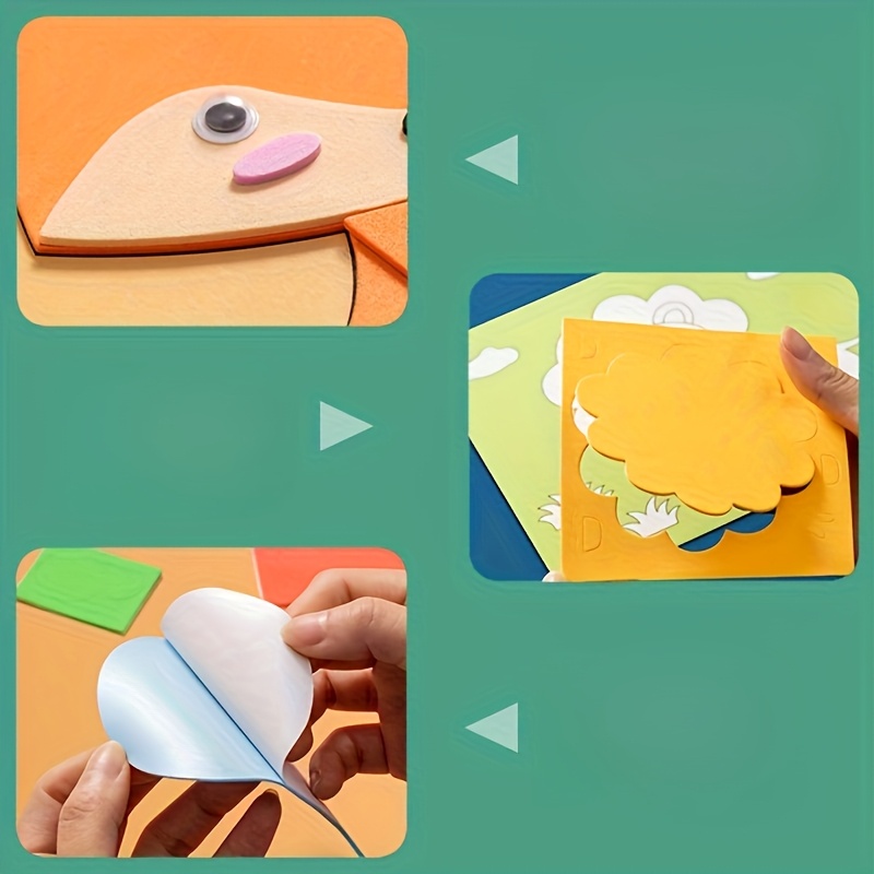 ملصقات ثلاثية الأبعاد للأطفال، - مراجعة Science Project وسعره