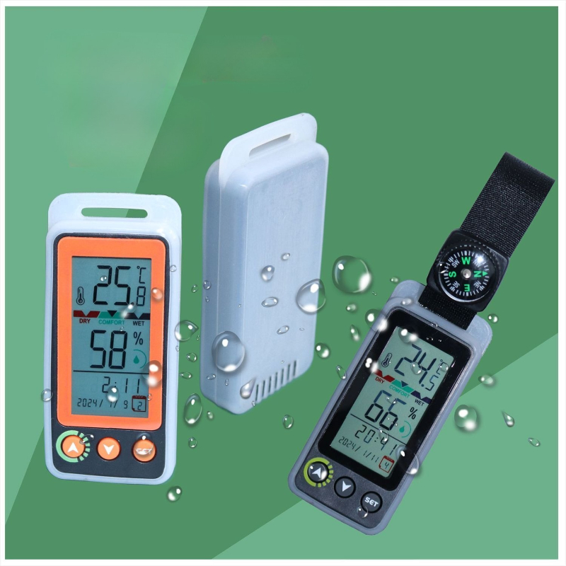 مقياس حرارة ورطوبة رقمي محمول  - مراجعة Weather Station Indoor وسعره
