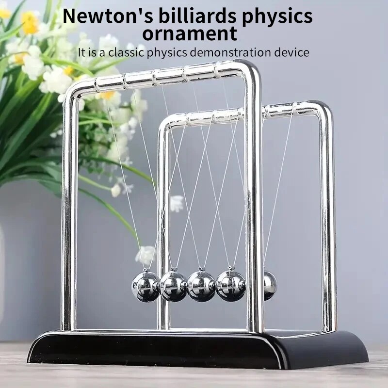 مهد نيوتن للتحليق بالحركة، كرة - مراجعة Newton Cradle Large وسعره