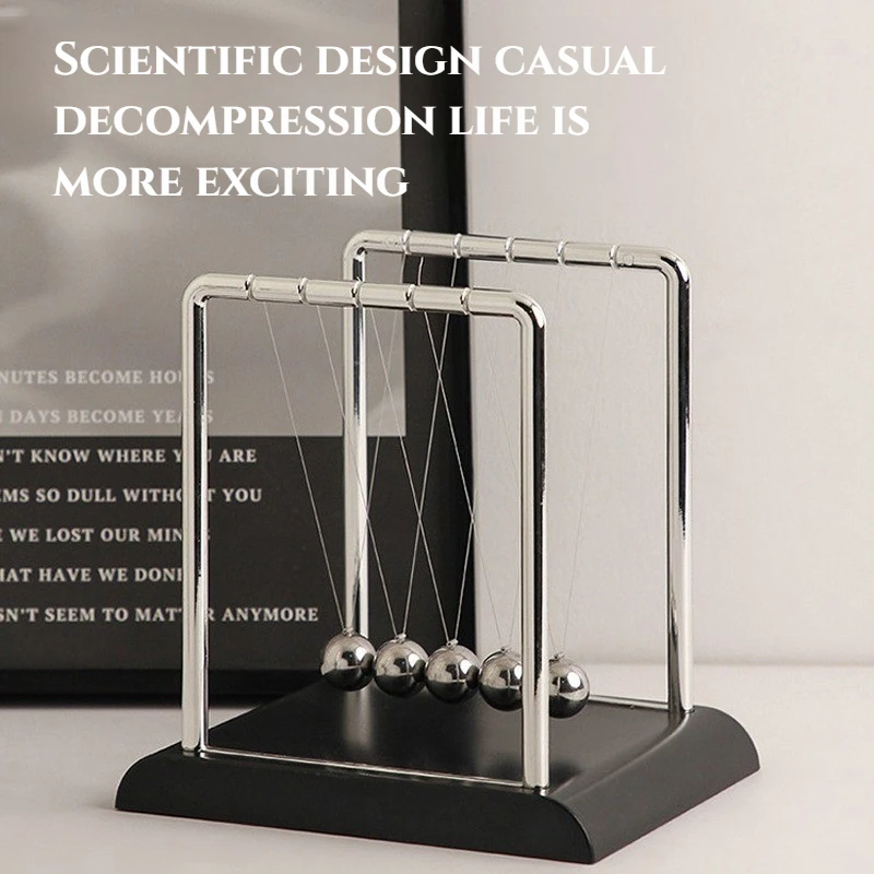 مهد نيوتن للتحليق بالحركة، كرة - مراجعة Newton Cradle Large وسعره