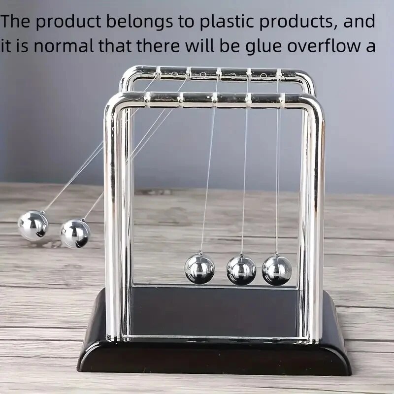 مهد نيوتن للتحليق بالحركة، كرة - مراجعة Newton Cradle Large وسعره