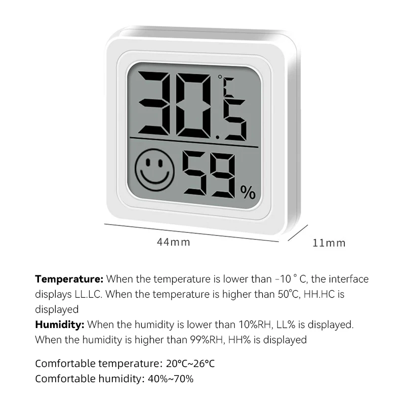 2025 جديد صغير LCD ميزان الحرا - مراجعة Weather Station Indoor وسعره