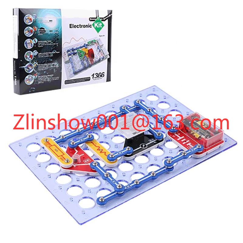 مجموعة التجارب الإلكترونية للع - مراجعة Circuit Snap Kit وسعره