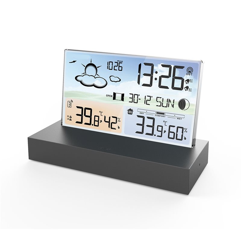 جديد ورائج - محطة طقس رقمية مت - مراجعة Weather Station Indoor وسعره